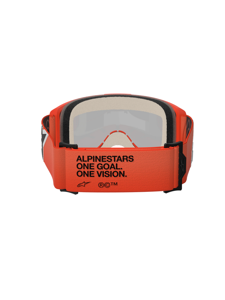 Alpinestars Vision 5 Corp Goggle Orange Mirror Red Lens