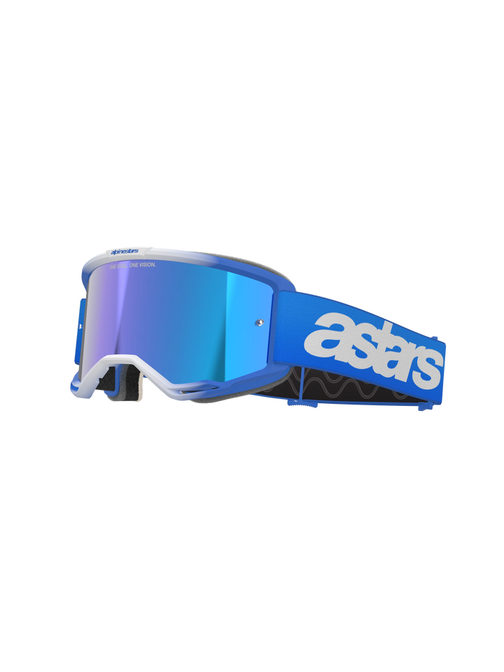 Alpinestars Vision 5 Blaze Goggle Blue Mirror Blue Lens