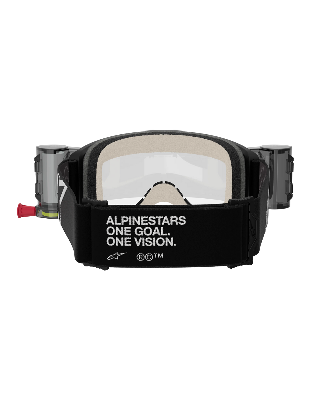 Alpinestars Vision 5 Corp Roll Off Goggle Black Clear Lens