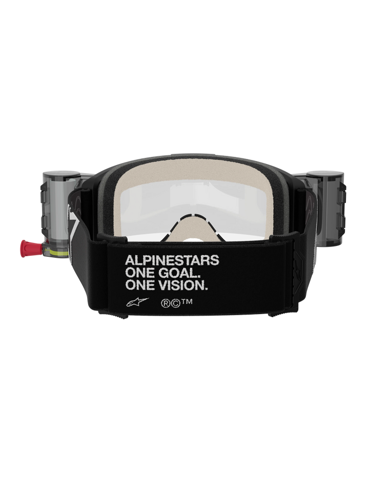 Alpinestars Vision 5 Corp Roll Off Goggle Black Clear Lens