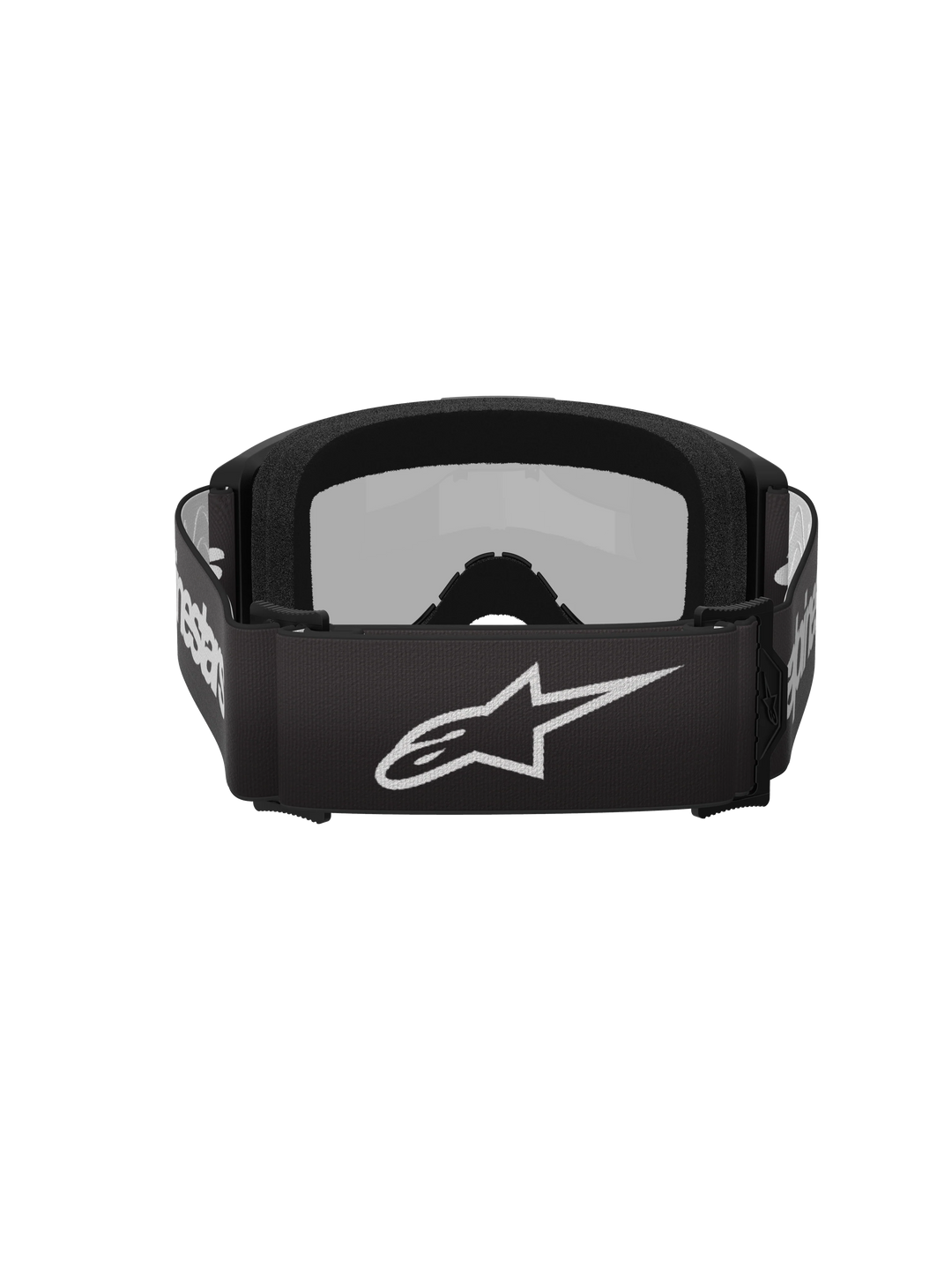 Alpinestars Vision 3 Wordmark Goggle Black Mirror Silver Lens