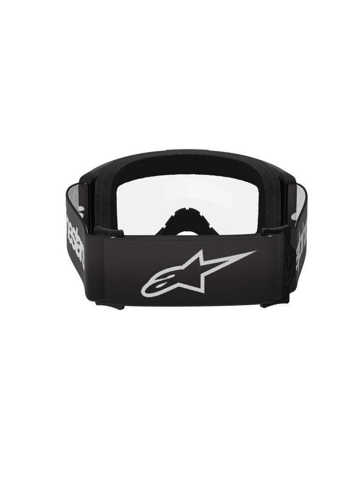 Alpinestars Vision 3 Wordmark Goggle Black Clear Lens