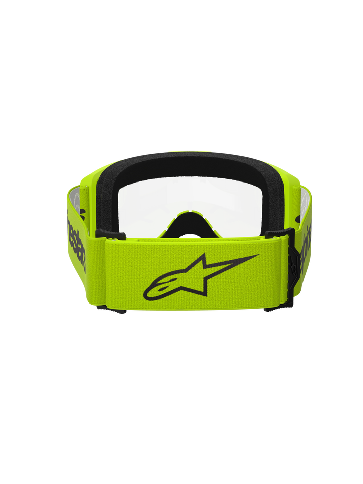 Alpinestars Vision 3 Wordmark Goggle Yellow Clear Lens