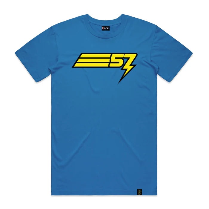 Billy Bolt - 57 Flash Tee Blue