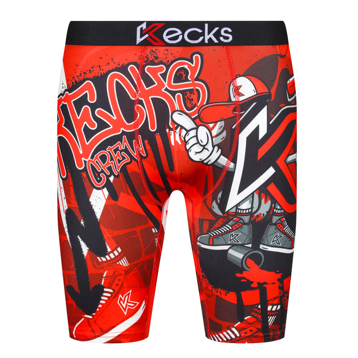 Kecks Spray Crew Print Underwear