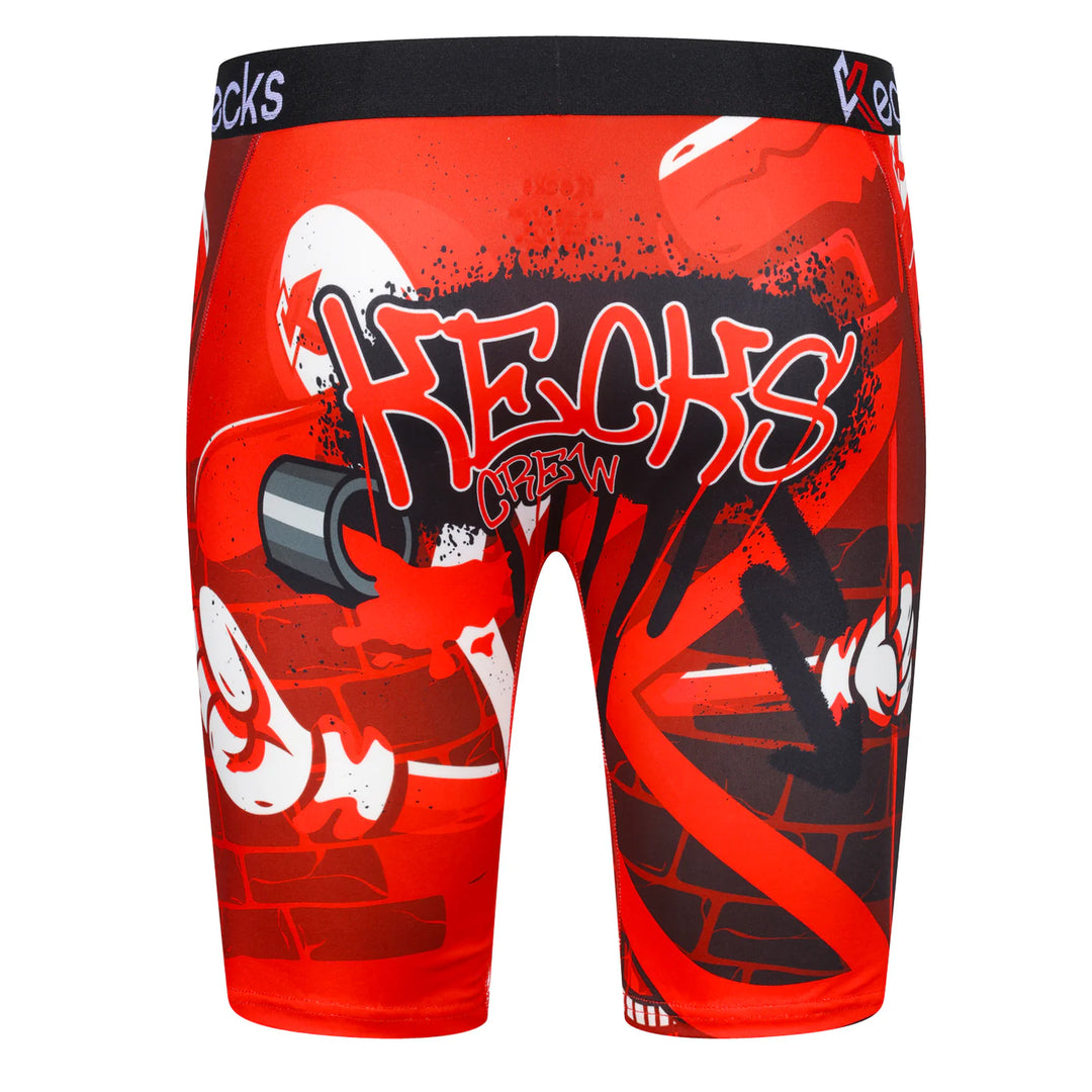 Kecks Spray Crew Print Underwear