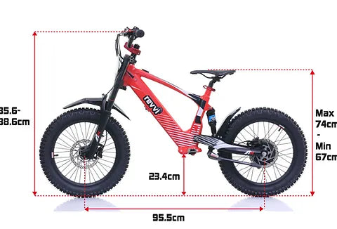 Revvi 18" Kids Electric Bike