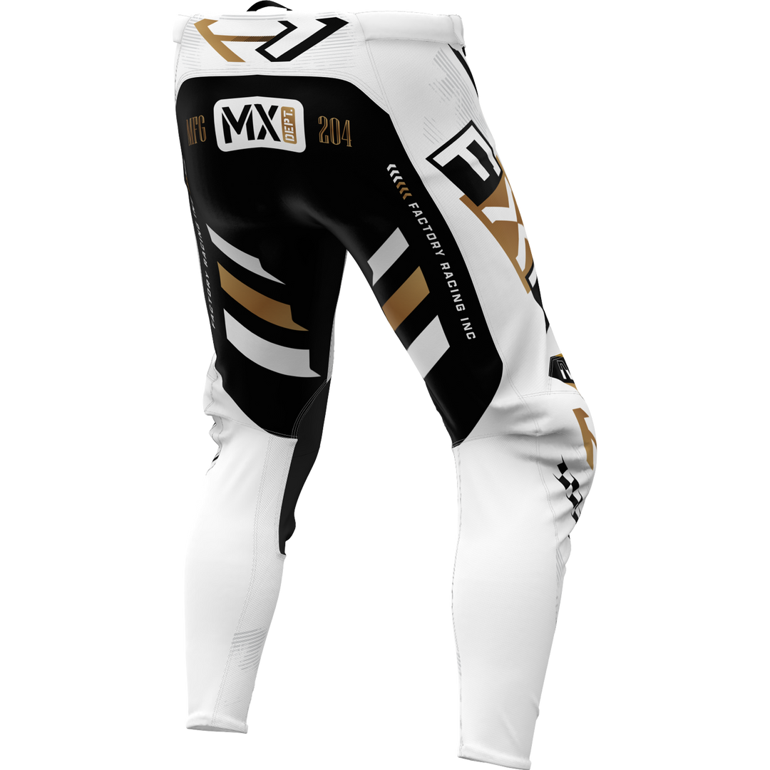 2025.5 FXR Youth Podium Gladiator White Black Gold Kit Combo