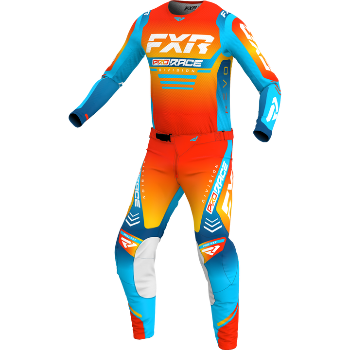 2024 FXR REVO SUNRISE ORANGE BLUE MX KIT COMBO