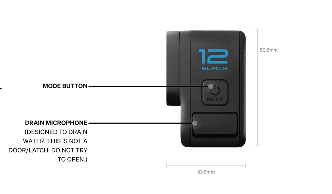 GoPro HERO12 BLACK Bundle - includes SD Card & Case