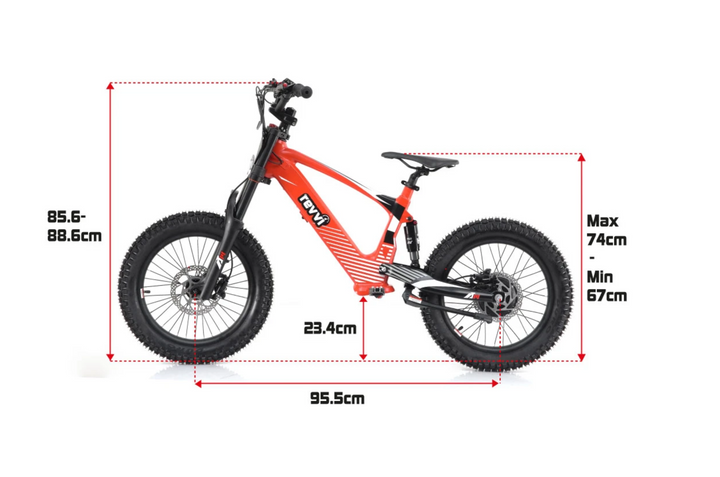 * COLLECT FROM STORE* Revvi 18" Kids Electric Bike