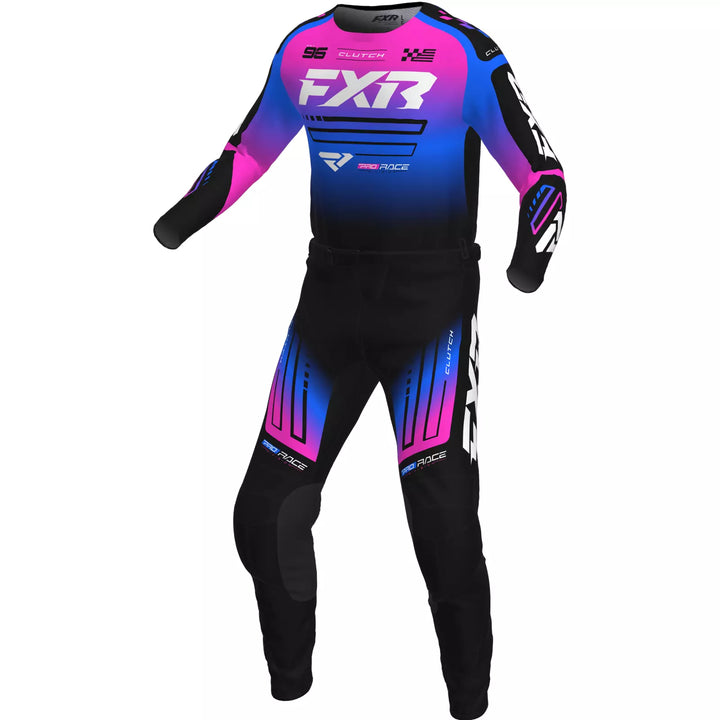 2025 FXR Youth Clutch Black Blue Pink Kit Combo