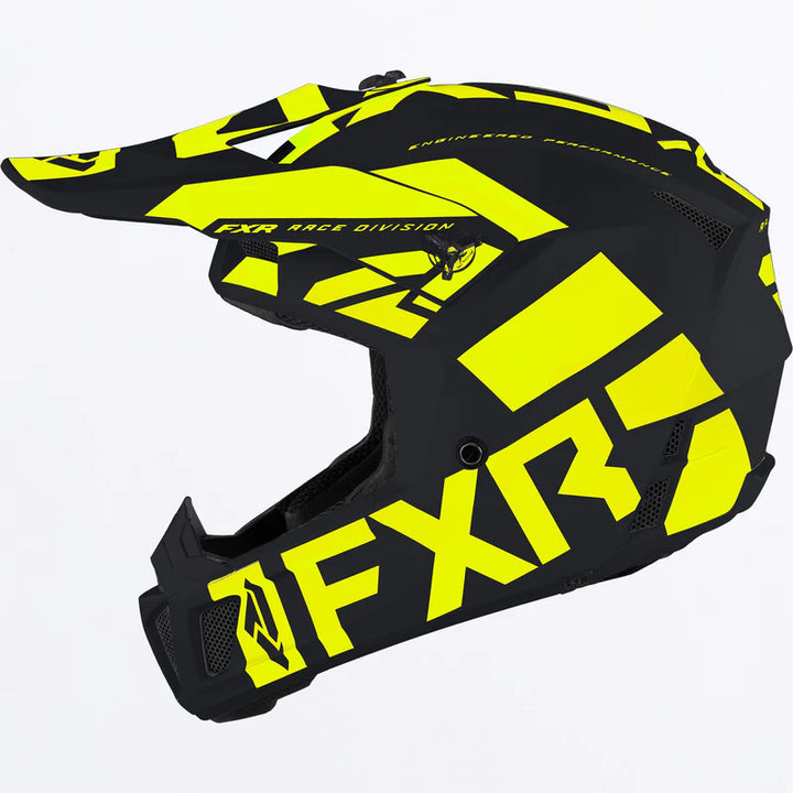 2023 FXR Clutch EVO LE Helmet Black Flo Yellow