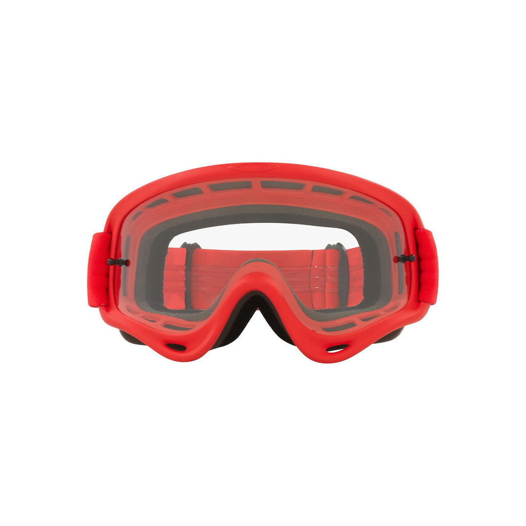 OAKLEY O FRAME MX GOGGLE MOTO RED - CLEAR LENS