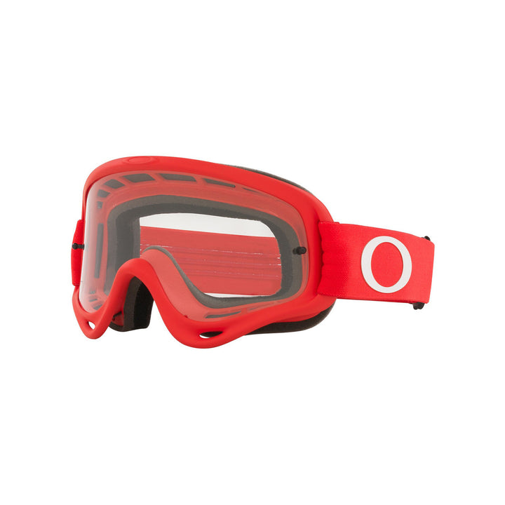 OAKLEY O FRAME MX GOGGLE MOTO RED - CLEAR LENS