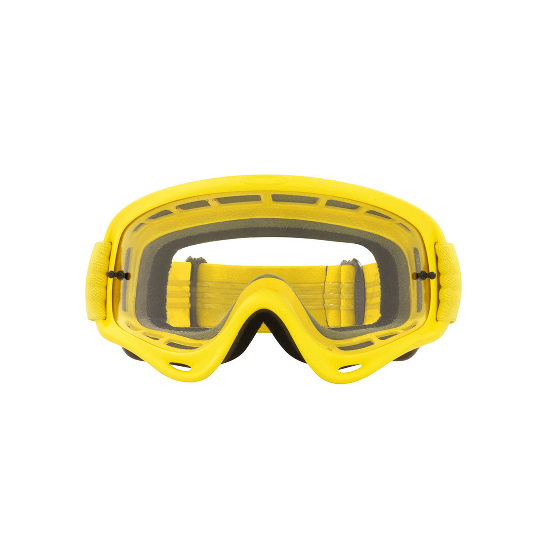 OAKLEY O FRAME MX GOGGLE MOTO YELLOW - CLEAR LENS