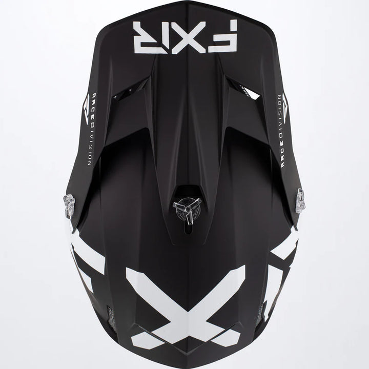 2022 FXR Clutch CX Helmet Black White