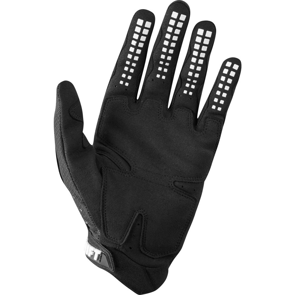 2020 Shift MX Black Label Pro Black Motocross Gloves