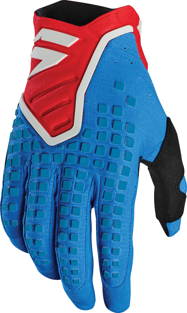 2020 Shift MX Black Label Pro Blue Red Motocross Gloves