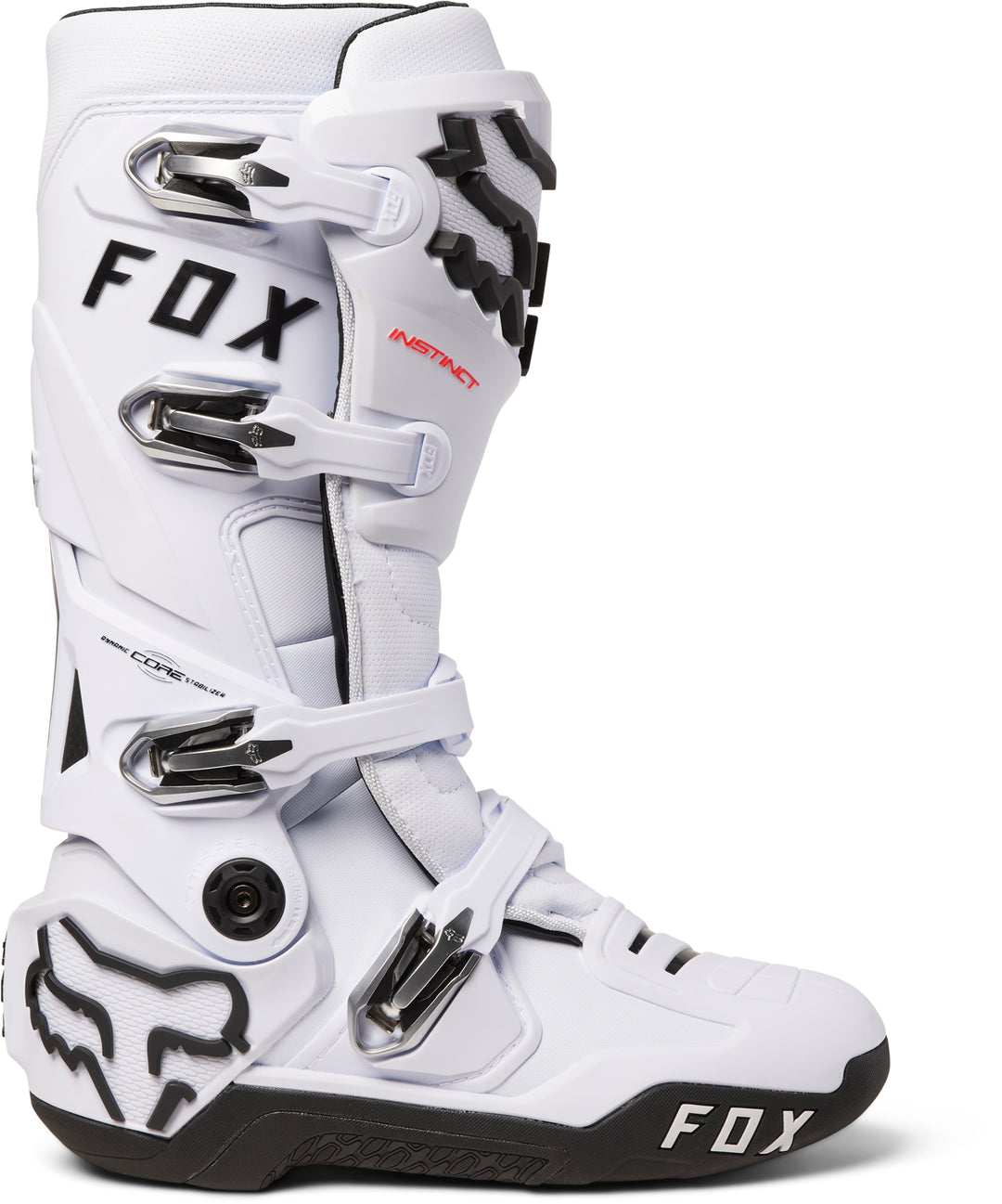 Fox Instinct MX Boots White