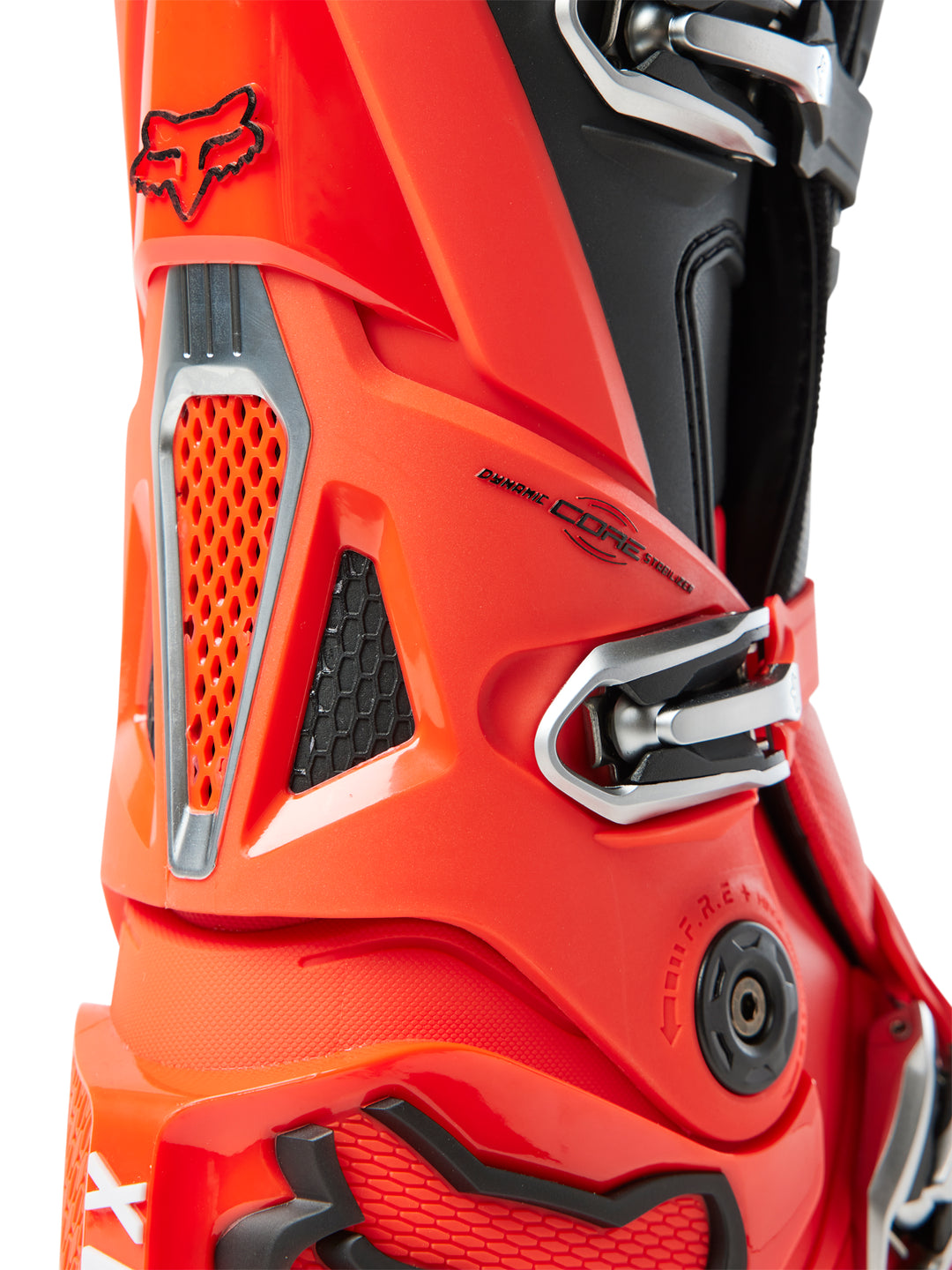 Fox Instinct MX Boots Flo Red