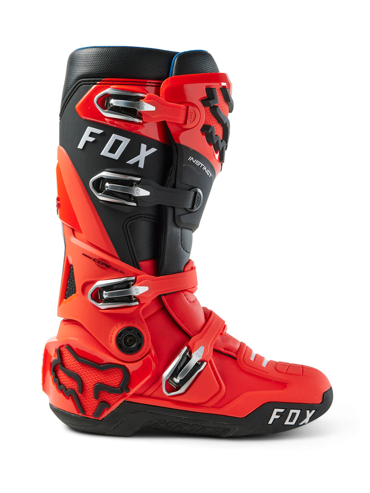 Fox Instinct MX Boots Flo Red