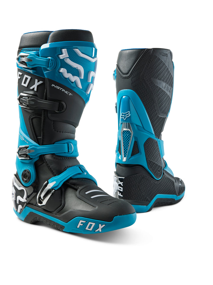 Fox Instinct MX Boots Maui Blue