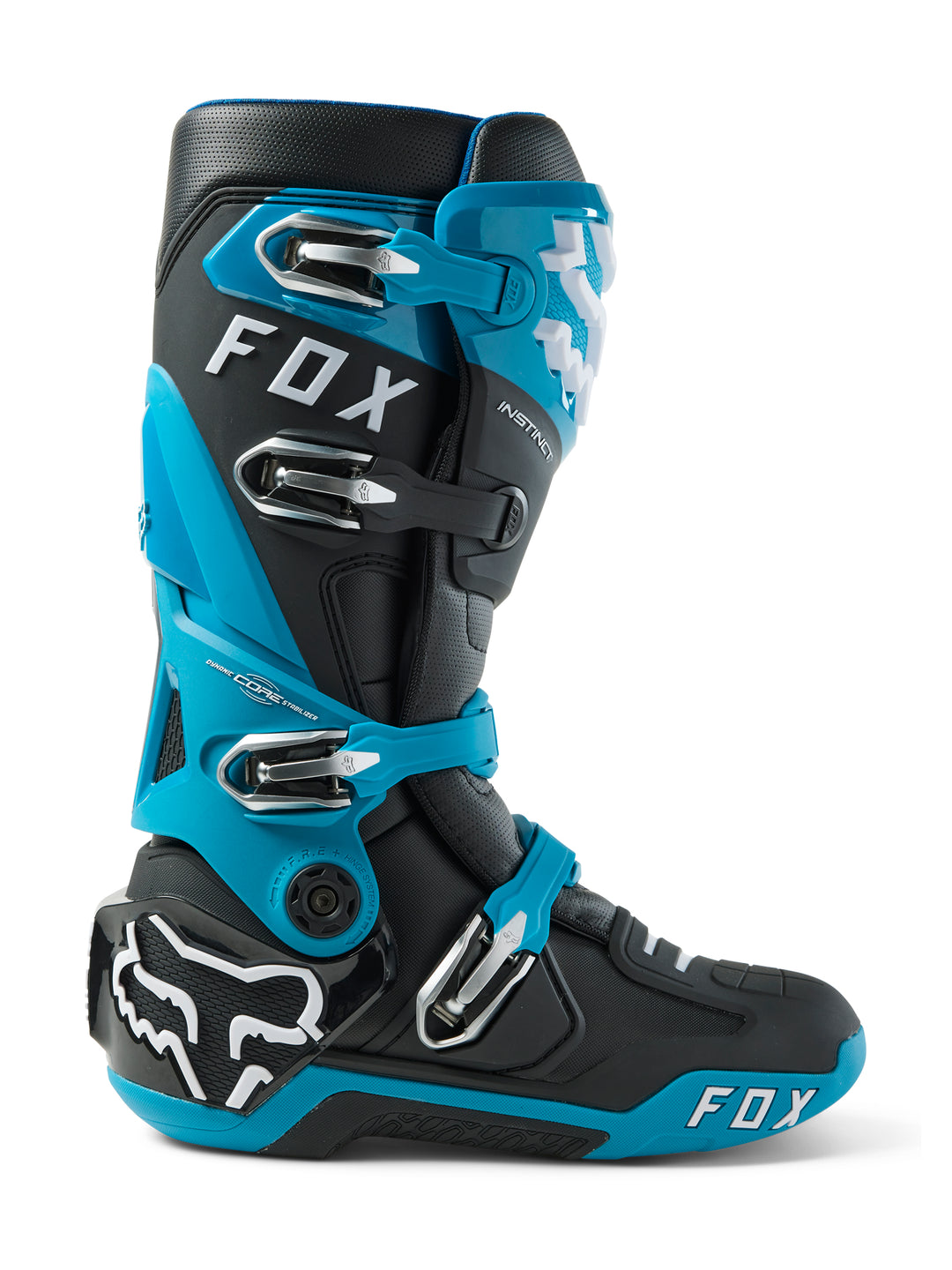 Fox Instinct MX Boots Maui Blue