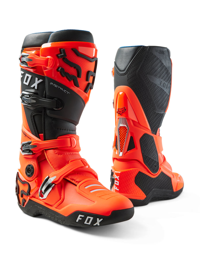 Fox Instinct MX Boots Flo Orange