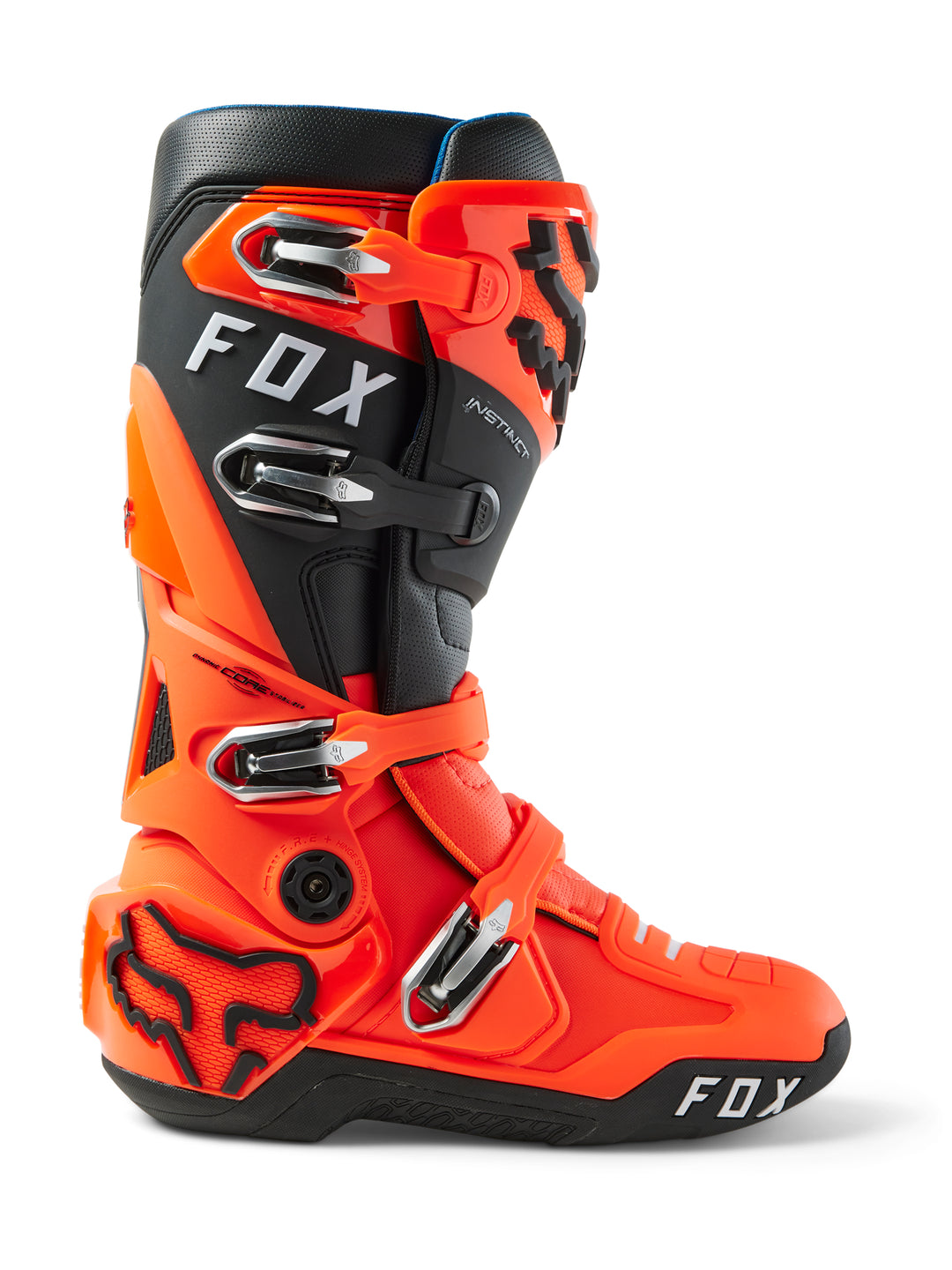 Fox Instinct MX Boots Flo Orange