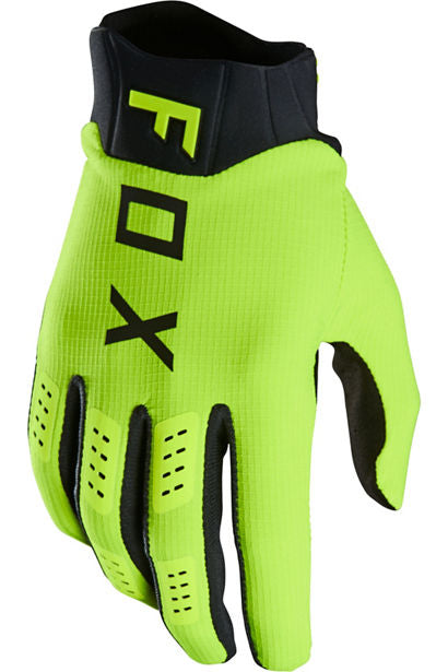 2023 Fox Flexair Gloves Flo Yellow