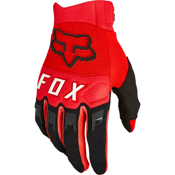 2023 Fox Dirtpaw Gloves Flo Red