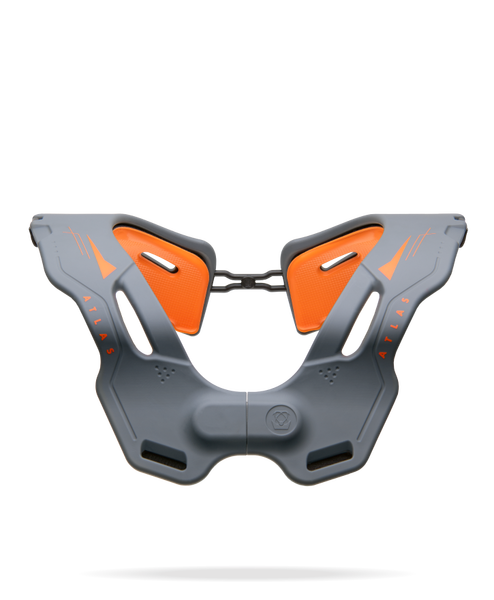 Atlas Vision Anti-Compression Neck Collar Grey Orange