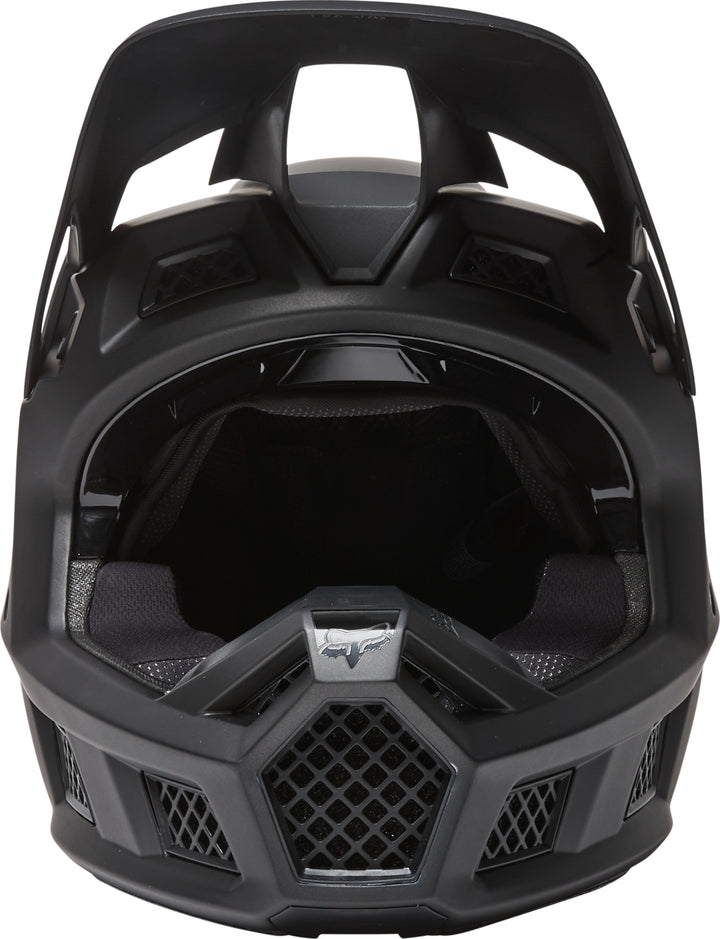 Fox V3 RS Solids Matte Black Motocross Helmet