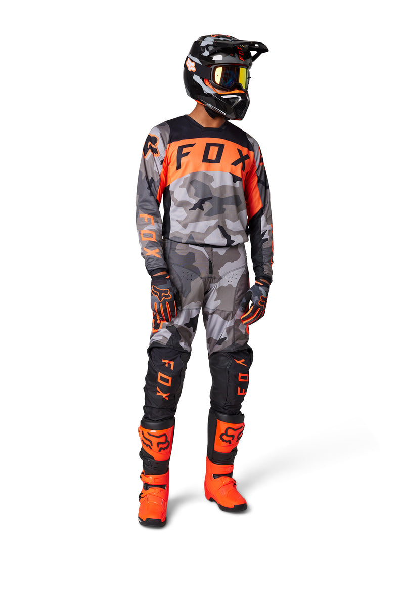 2023 Fox 180 BNKR Black White Camo Jersey & Pant Kit Combo | Motocross ...