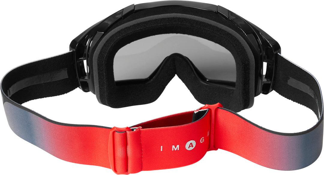 Fox SKARZ Limited Edition Vue Grey Red Goggle - Mirror Lens