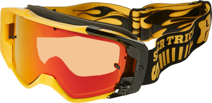 Fox SUPR TRIK Limited Edition Vue Yellow Black Goggle