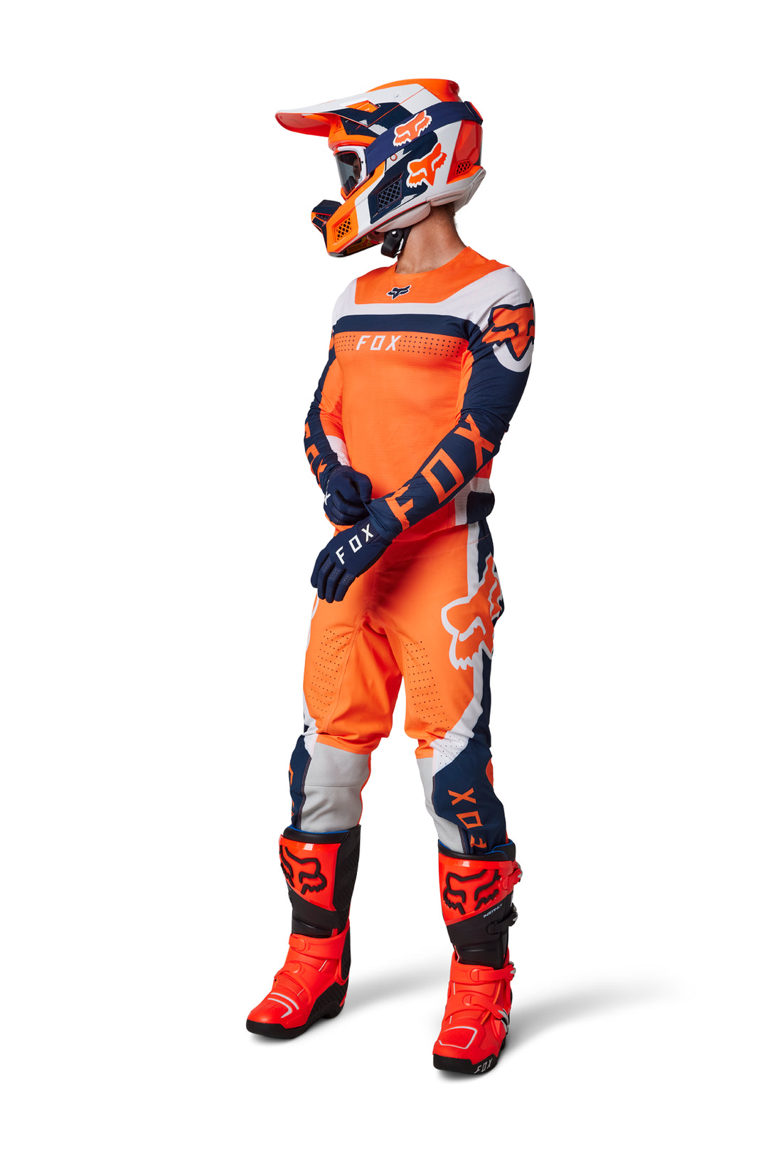 2023 Fox Flexair EFEKT Flo Orange MX Kit Combo