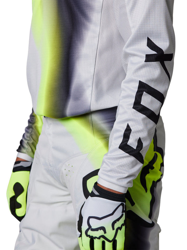 2023 Fox 180 Toxsyk Grey Flo Yellow MX Kit Combo