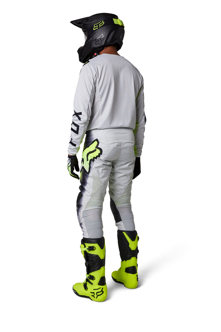 2023 Fox 180 Toxsyk Grey Flo Yellow MX Kit Combo