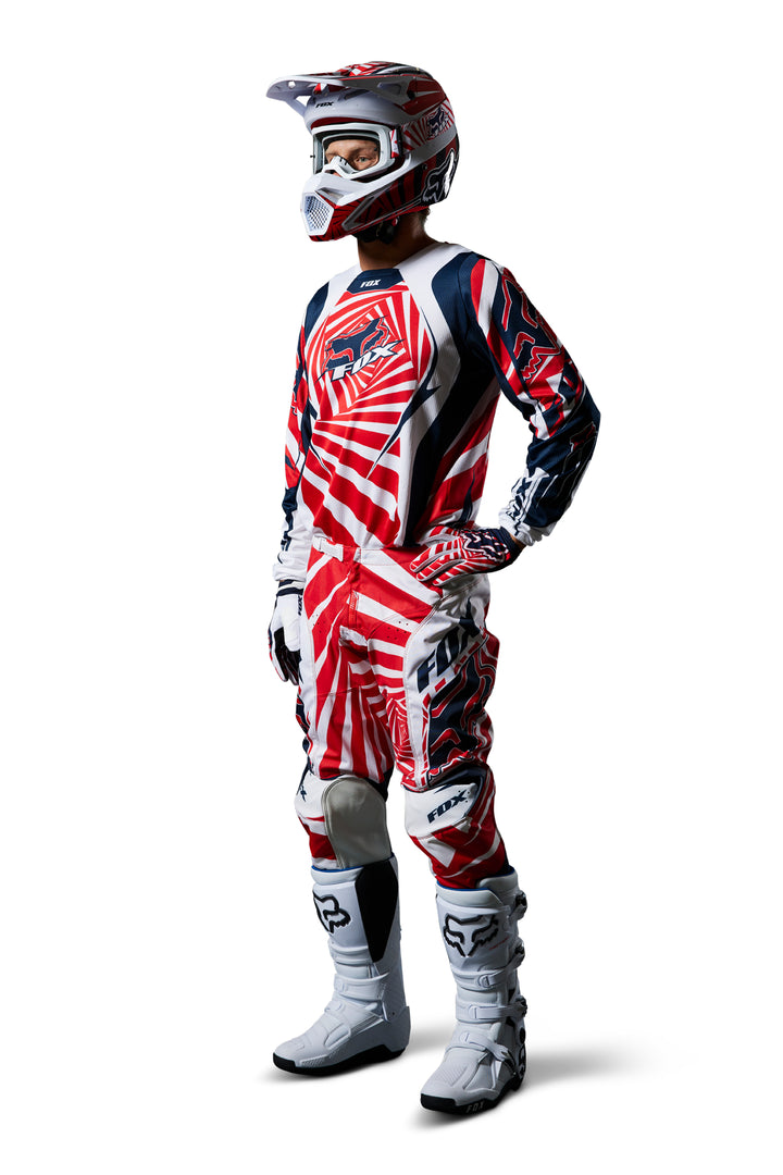 Fox Special Edition 180 GOAT Ricky Carmichael Navy Red Kit