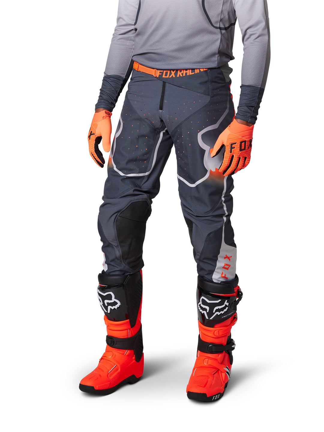 2023 Fox 360 VIZEN Grey Orange MX Kit Combo