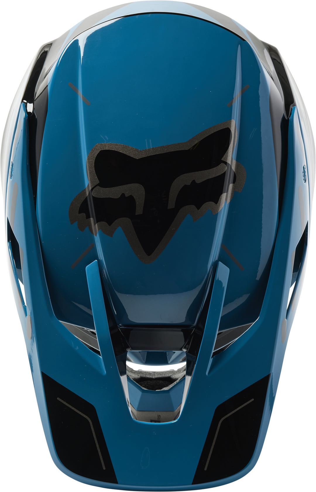 Fox V3 RS RYAKTR Maui Blue Motocross Helmet