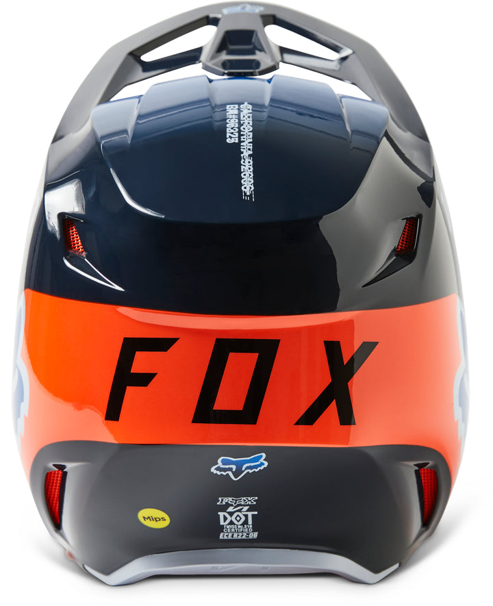 2023 Fox V1 TOXSYK MIDNIGHT BLUE Motocross Helmet