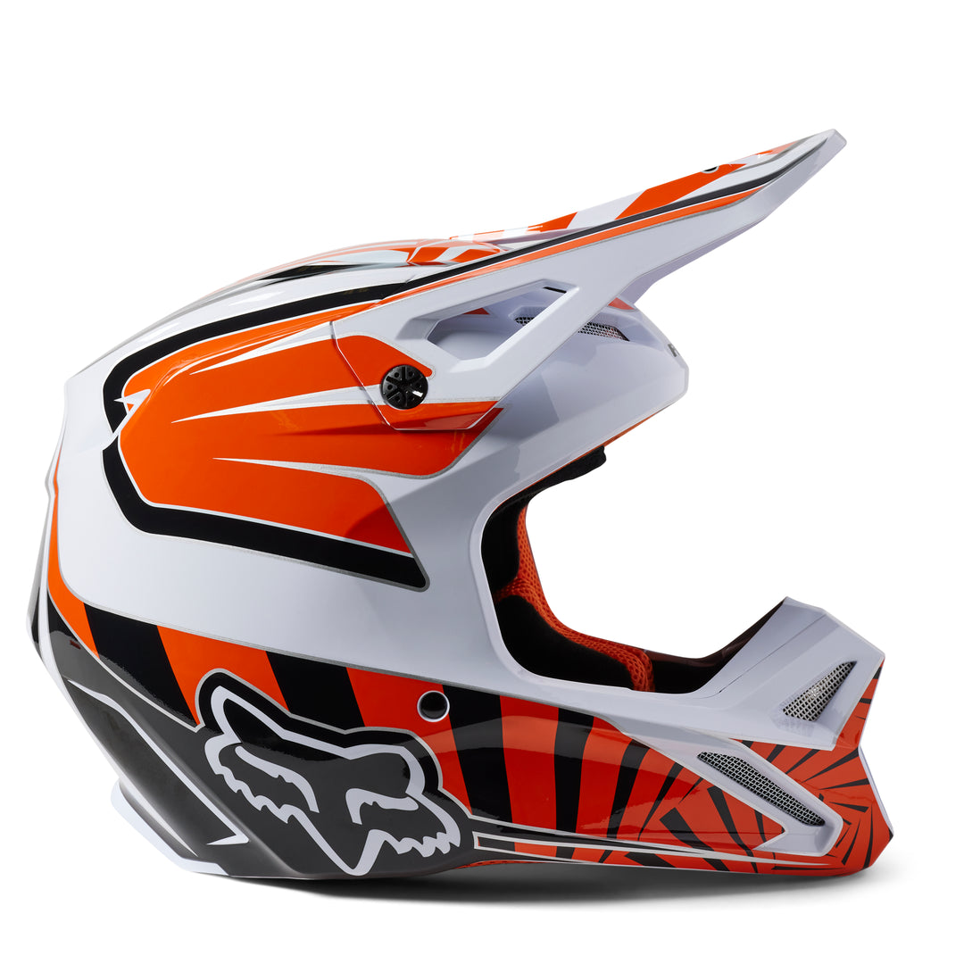 FOX SPECIAL EDITION GOAT RICKY CARMICHAEL V1 HELMET ORANGE