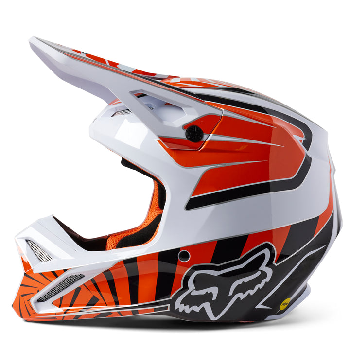 FOX SPECIAL EDITION GOAT RICKY CARMICHAEL V1 HELMET ORANGE