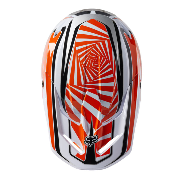 FOX SPECIAL EDITION GOAT RICKY CARMICHAEL V1 HELMET ORANGE