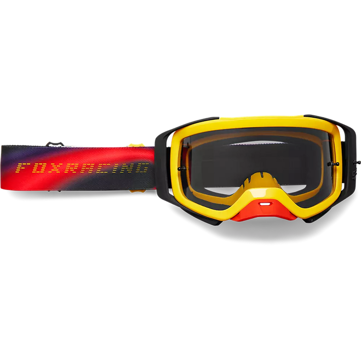 2023 Fox Airspace Fgmnt Goggle Yellow Red - Grey Lens