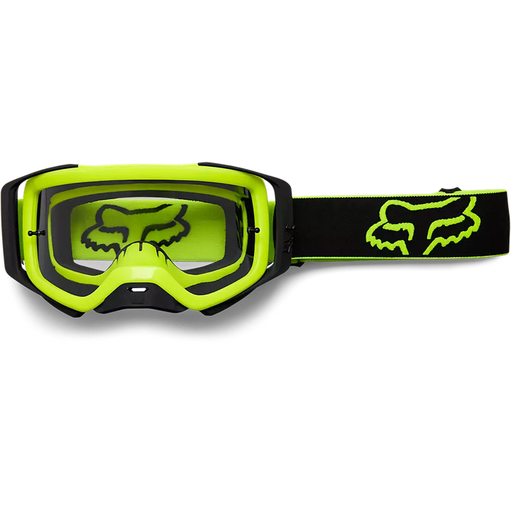 2023 Fox Airspace Xpozr Goggle Flo Yellow Black - Clear Lens