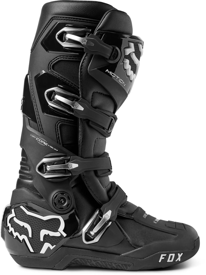 Fox Motion MX Boots Black